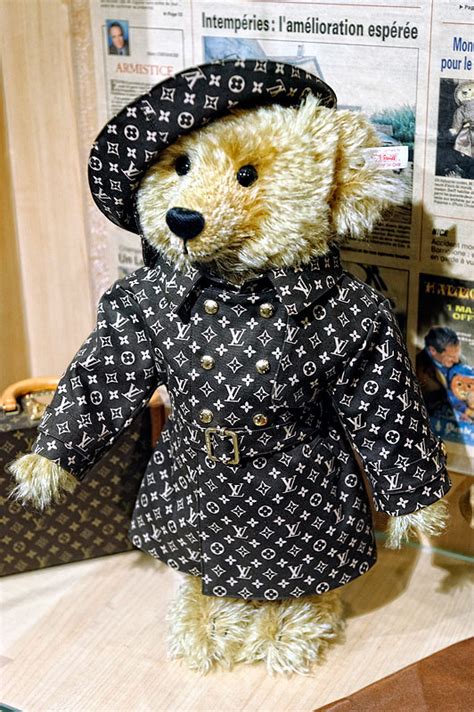 steiff teddy bear louis vuitton